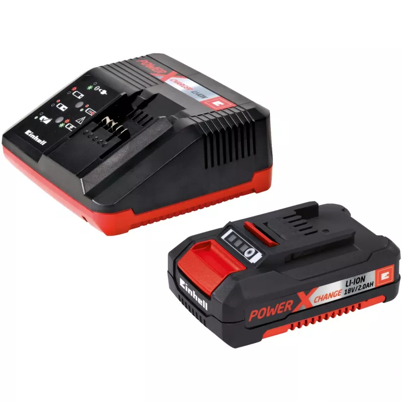 Juhtmeta lehepuhur Einhell GE-CL 18 Li E Kit