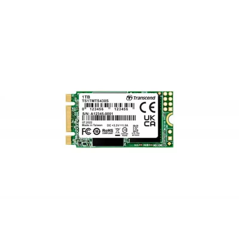 SSD-ketas Transcend 1 TB M.2 SATA III 3D NAND mudel 430S