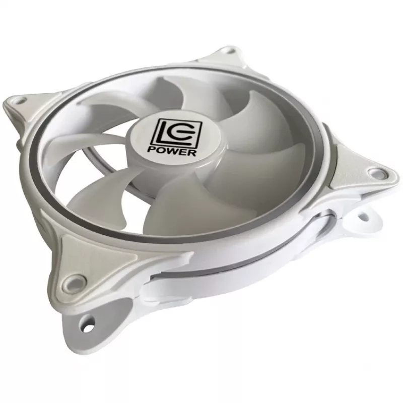 LC-Power LC-CF-120-ARGB-W 120mm ARGB korpuse ventilaator – valge