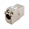 Shielded Cat.6A õhuke Keystone Jack, EQUIP 767223, Toolfree, RJ-45, lame, Silver, 8 pcs