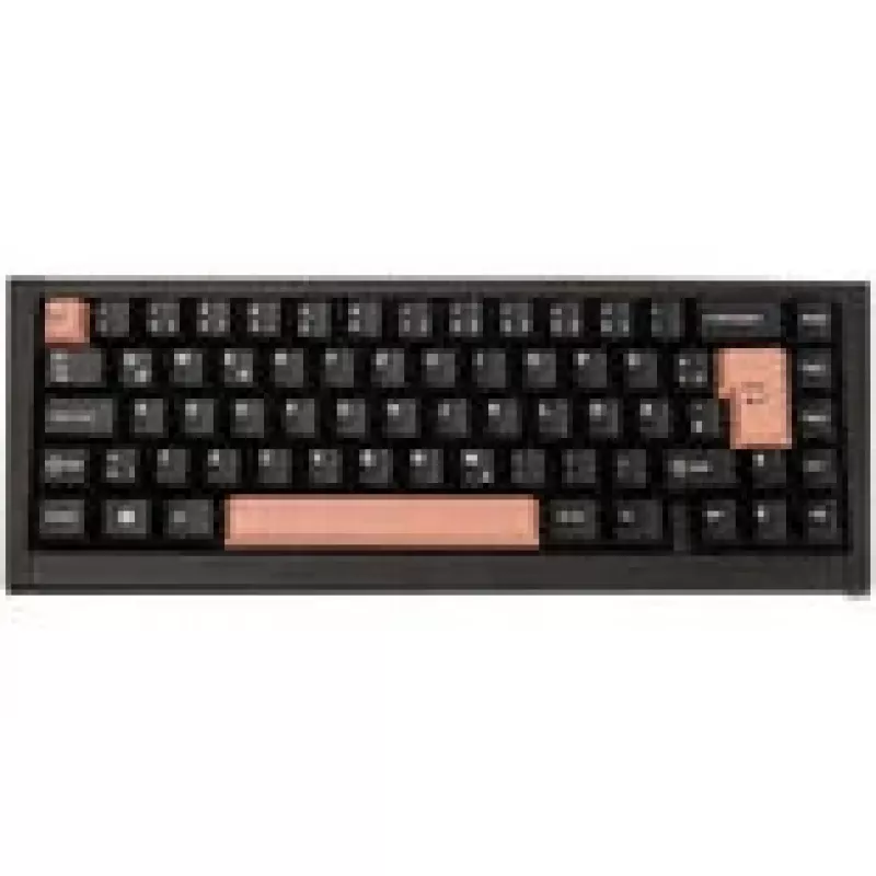 GMK FPTK5052 täiendav ABS klahvikatete komplekt, kaksiksüsti, ISO ja ANSI laiendus, pastelroosa