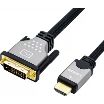 ROLINE 11.04.5876 Videokaabel-adapter 1,5 m HDMI Type A (Standard) DVI-D Must - Hõbedane (11.04.5876)