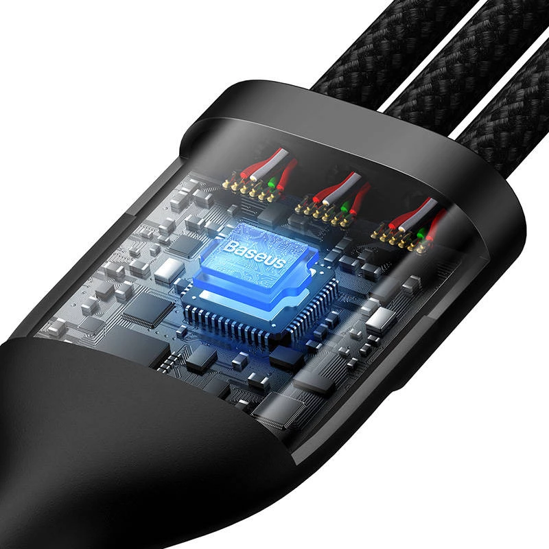 USB-kaabel Baseus SUP0003351 1,2 m USB A USB C/Micro USB-A/Lightning Must