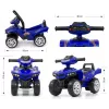 Sõiduk-mänguasi milly mally Ride-on Monster Navy — laste istu-ja-sõida sõiduk, madal istmekõrgus