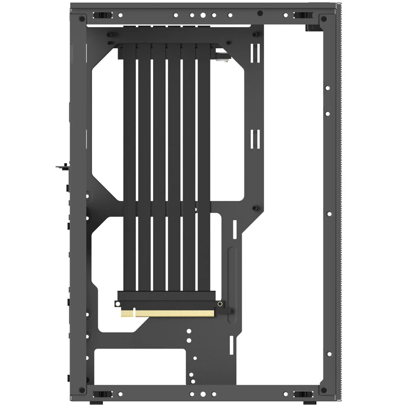 Supd Riseri lintkaabel - PCIe 4.0, 270 mm, must