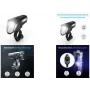 Jalgratta esituli FISCHER 007790 100 Lux LED, patareitoitega, must