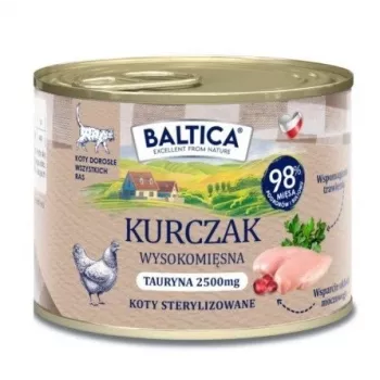 BALTICA regionaalsed maitsed Kana - märg kassitoit - 185g