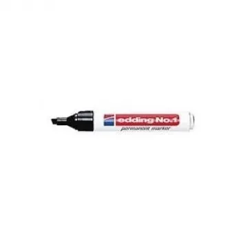 EDDING No.1 - Must - Peitel - Alumiinium - Mitmeotstarbeline - 1 mm - 5 mm