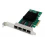 DIGITUS 4-pordiline Gigabit Ethernet võrgukaart, RJ45, PCI Express, Intel I350
