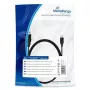 Laadimis- ja sünkroonimiskaabel MediaRange MRCS184 USB 2.0 micro-USB 2.0 B-pistikule 1,8 m must