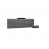 Juhtmega klaviatuuri ja hiire komplekt Lenovo 310 (USA inglise) — täissuuruses klaviatuur, 1,8 m kaabel, 2000 DPI optiline mõlemakäeline hiir