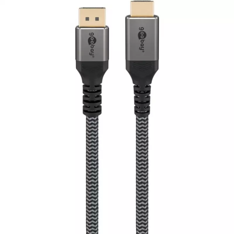 Goobay 65268 Videokaabli-adapter 1 m DisplayPort HDMI Hall (65268)