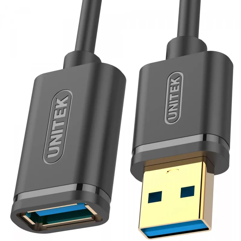 USB-kaabel Unitek Y-C4030GBK 3 m USB 3.1 Type-A to Type-B (andmeedastus ja laadimine)