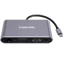 Canyon DS-14 - dokkimisjaam - USB-C - VGA, HDMI