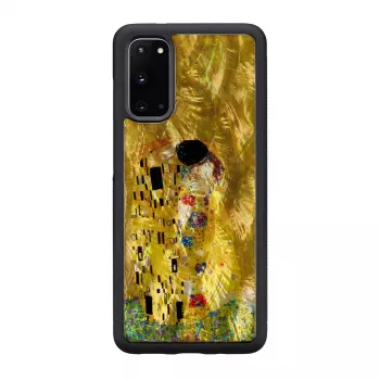 Kaitsev telefoniümbris iKins Samsung Galaxy S20-le, must, õhuke TPU-kate