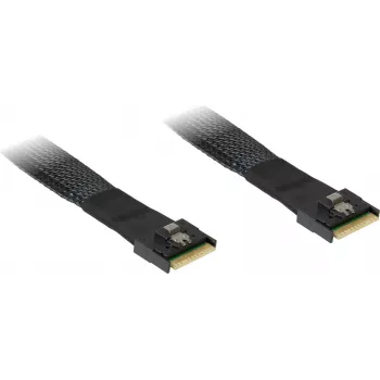 Salvestuslahendus Inter-Tech SFF-8654 8i Must 8 sisemist porti