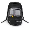 DICOTA Hi-Vis V2 seljakott must 320x220x455mm PET TPU
