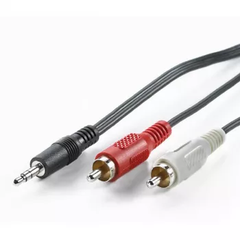 3,5 mm (M) – Cinch (2 × M) kaabel VALUE 1,5 m