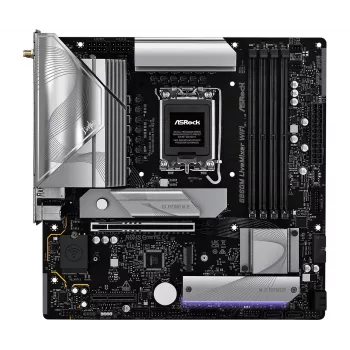 Emaplaat ASRock B860M LiveMixer WiFi — Intel B860, LGA 1851, micro ATX, DDR5, 4x DIMM, Wi‑Fi 6E, 2.5Gb LAN