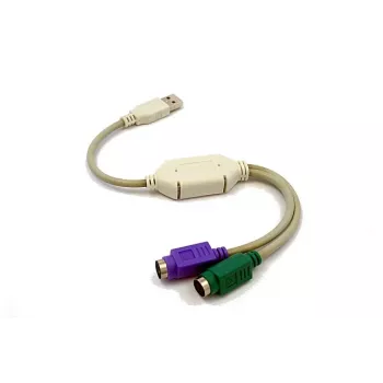 USB-> 2xPS2 (klaviatuur + hiir) UAPS12