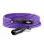XLR-audiokaabel RØDE XLR-6 — 6 m, XLR-emane XLR-isasele, roosa