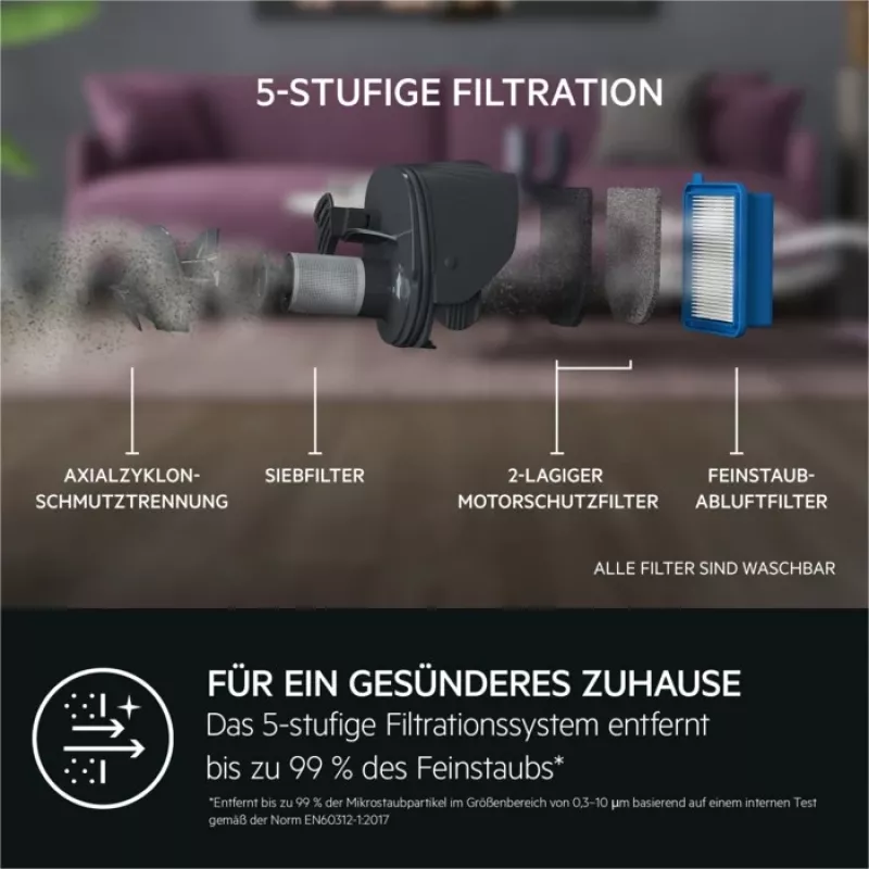 Kepiga tolmuimeja AEG AS52AB18UG