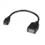 VALUE USB 2.0 kaabel, USB 2.0 tüüp Micro B - tüüp A BU, OTG 0,15 m (11.99.8311)