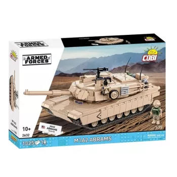 Ehituskomplekt Cobi M1A2 Abrams 1025 tükki mudel COBI-2632