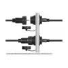 Good Connections Industrie-Plug S4 -USB 2.0 A-A 1m kaabel