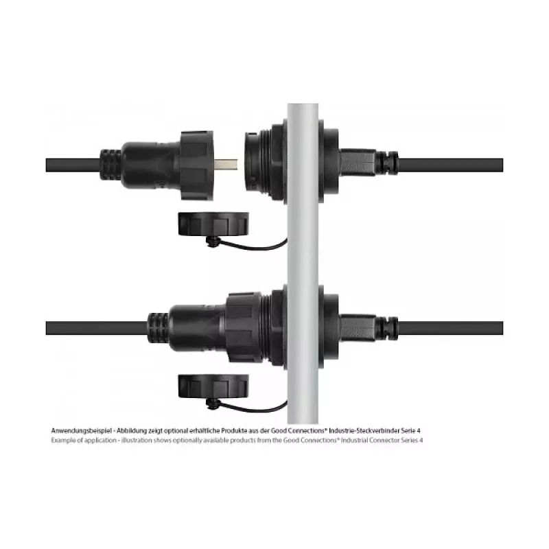Good Connections Industrie-Plug S4 -USB 2.0 A-A 1m kaabel