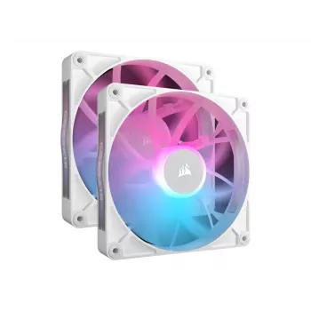 Corsair iCUE LINK RX140 ARGB 140mm Valge 2-Pack