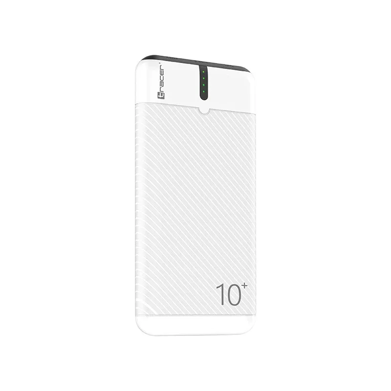 Power Bank EnerGo 10000mAh valge-must