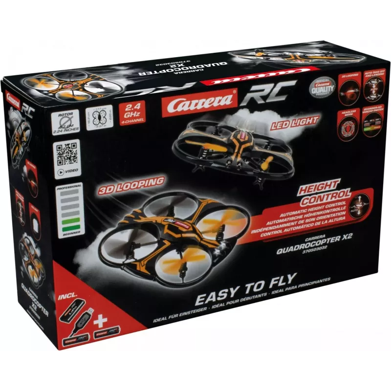 Quadcopter Carrera Toys 370503032 12 aastat güroskoop liitiumpolümeer