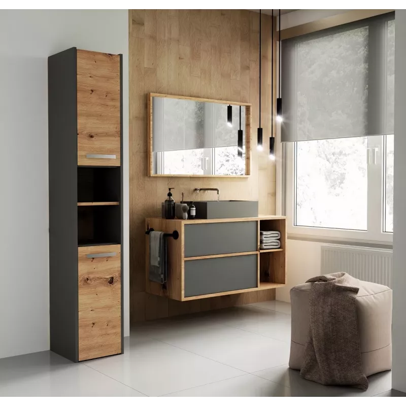 Topeshop S30 ANTRACYT/ARTISAN vannitoa hoiukapp