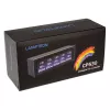 Ventilaatorikontroller Lamptron CP530 — automaatne ventilaatorikontroller RGB-valgustusega, must