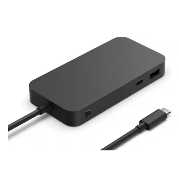 Dokkimisjaam Microsoft Surface USB4 Dock Wired Must 100W toiteedastus