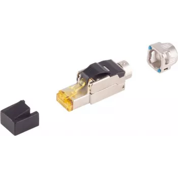 Tööriistavaba RJ45 Cat.6A STP võrgupistik, ShiverPeaks 08-51011