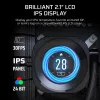 Universaalne vedelikjahutus Corsair Nautilus 240 RS LCD 12 cm Must