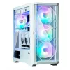 Zalman Z10 DUO ATX ZM-IF120 x4 Valge