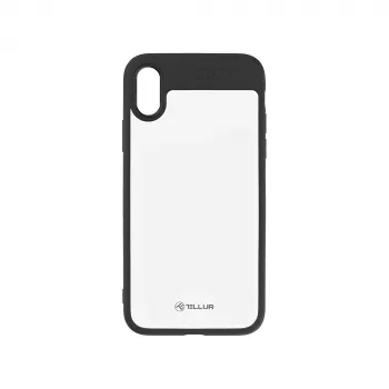 Cover Tellur iPhone X 14,7 cm (5,8 tolli) Must Läbipaistev