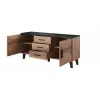 Cama sideboard LOTTA 150 2D3S wotan oak + mat Must