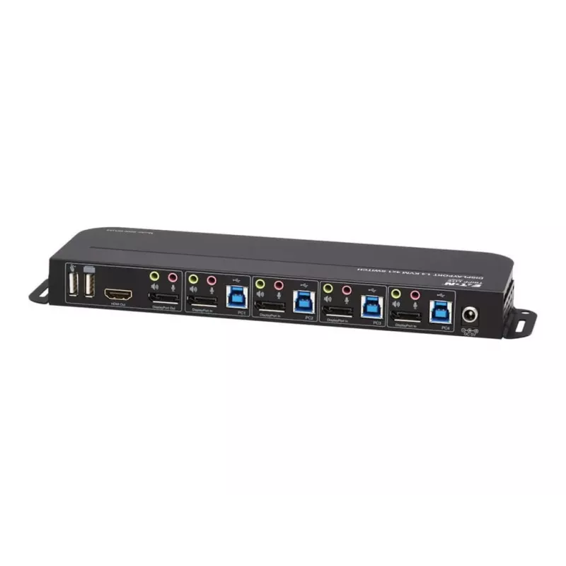 Tripp Eaton Tripp Lite seeria 4-pordiline DisplayPort KVM kahe konsoolipordiga (DP ja HDMI)