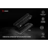 Õhkjahutus SAVIO M.2 NVMe 2280 AK-60 must jahutusradiaator 22x80 mm SSD-le
