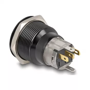 Paneeli nupplüliti DELOCK 22015 22 mm, 12 V, 5 jooteterminaliga