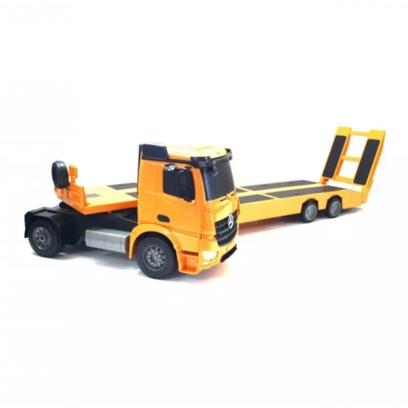 Double E 1/20 Skaala Valmis Sõitma RC Mercedes-Benz Arocs Platvormhaagis