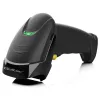 Käeshoitav juhtmega 1D/2D vöötkoodiskanner QOLTEC 50853 — USB, ABS-korpus, 1,65 m kaabel, 97×65×167 mm, 105 g