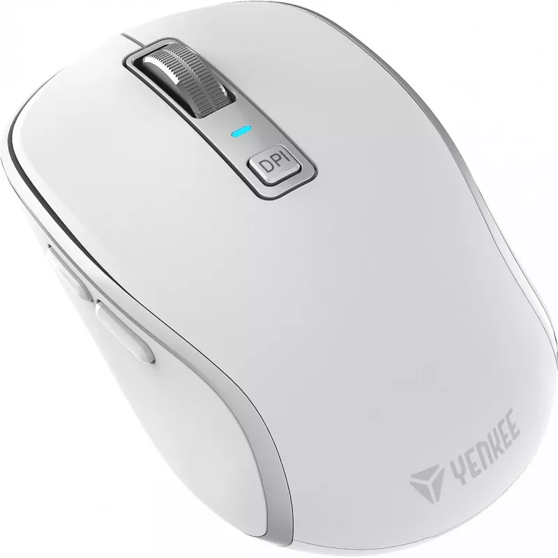 DUAL WiFi+Bluetooth juhtmevaba hiir, taaslaetav aku, 5 nuppu