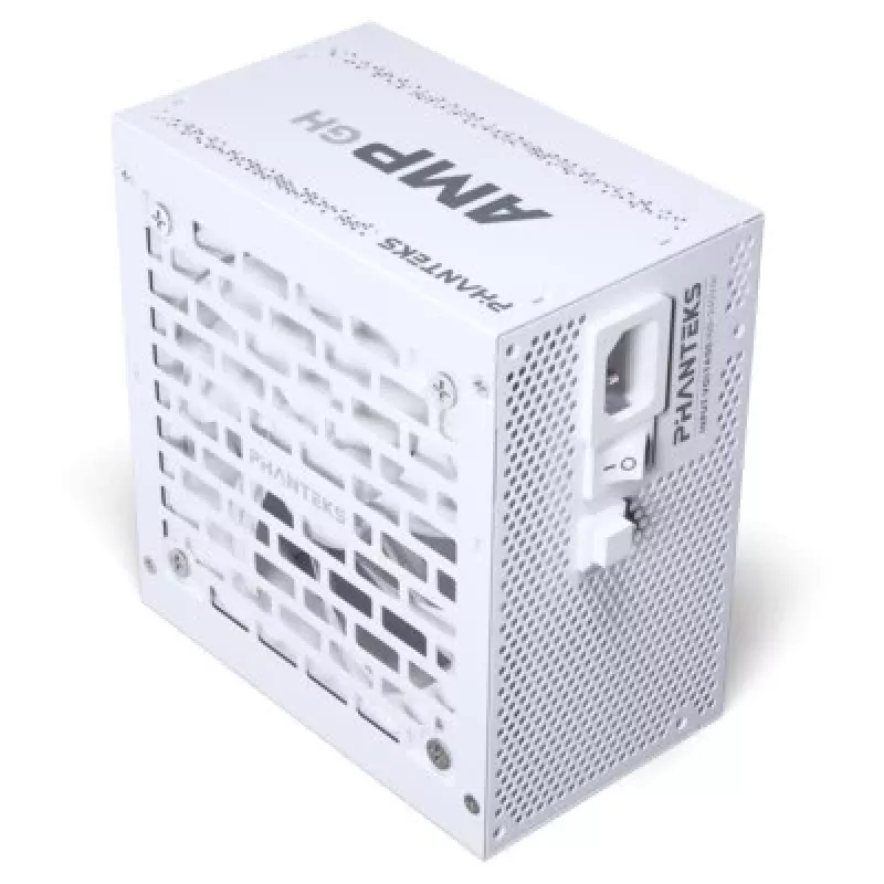 Toiteplokk PHANTEKS AMP GH 750 W 18+10‑pin ATX täismodulaarne 80 PLUS Gold valge