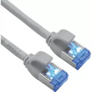 ROLINE S/FTP paranduskaabel Cat.6A TPE PoE-kõlbulik sõlmevaba Hall 1,5 m – Võrk – CAT 6a