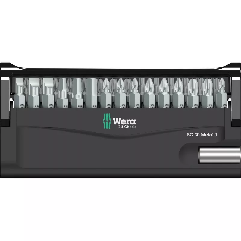Kruvikeeraja otsakute komplekt Wera BC 30 Metal 1
